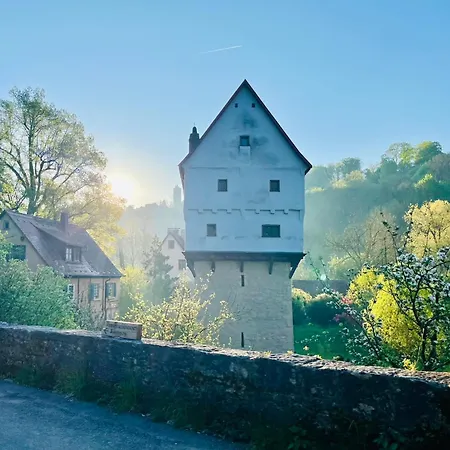 Nyaraló Tauberchalet I Private Mit Sauna & Whirlpool I I 10 Min Zur Altstadt Rothenburg ob der Tauber